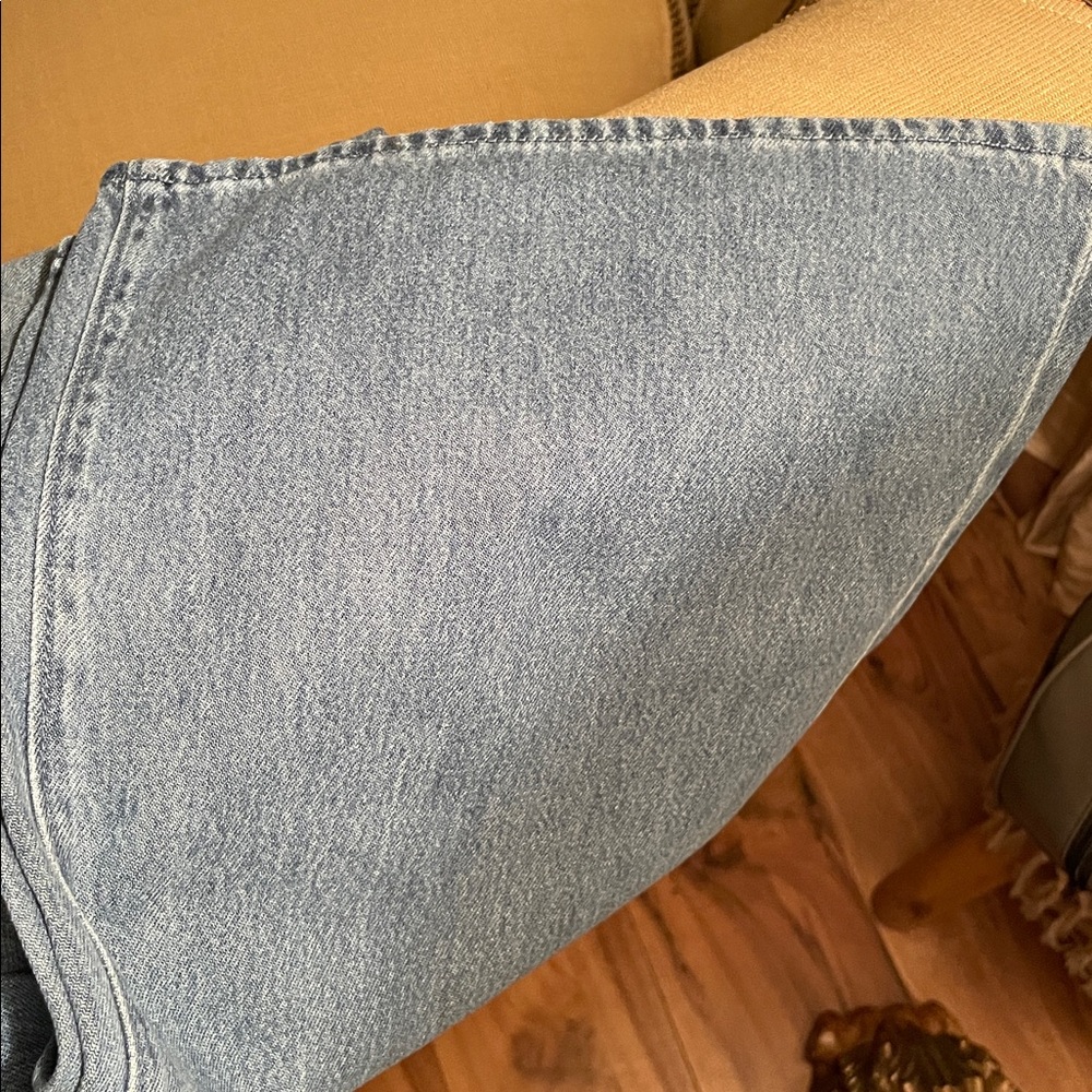 NWT Loft Women's The Palazzo High Rise Wide leg Jeans - Picture 6 of 8